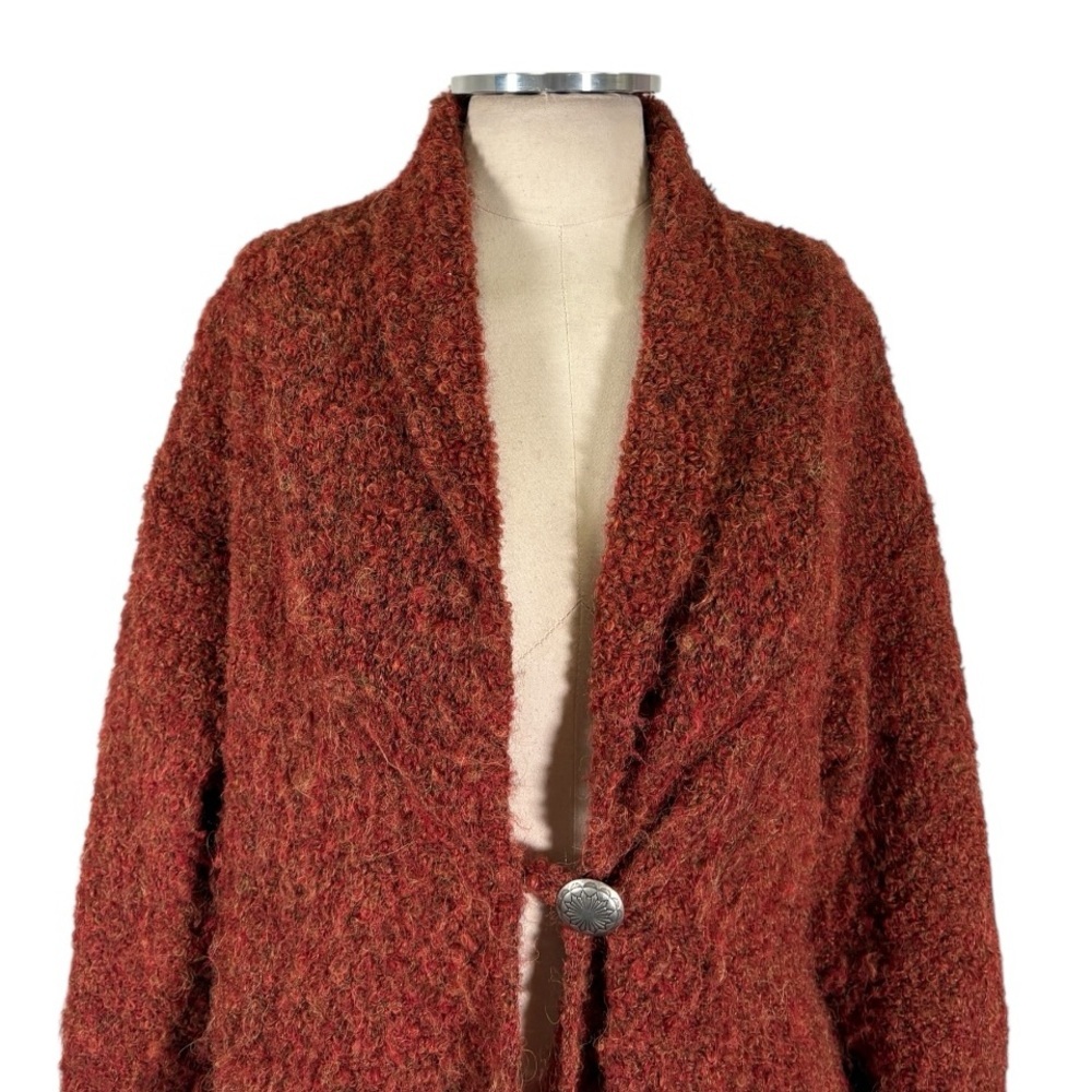 Tabask Alpaca Cardigan Sweater Size Large - Picture 6 of 11